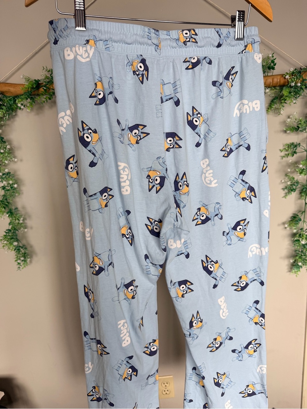 Bluey Lounge Pajama Pants Drawstring Size L - Picture 5 of 6